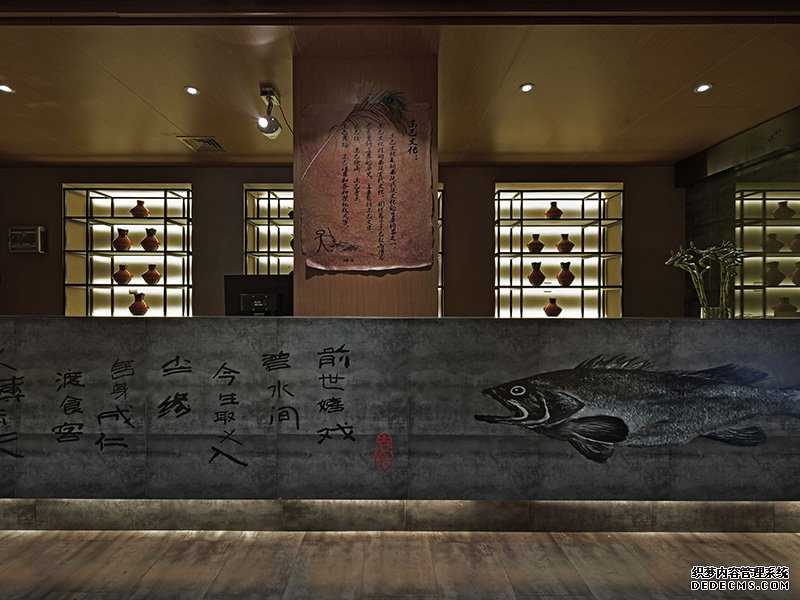 斑魚火鍋餐廳軟裝設(shè)計(jì)案例