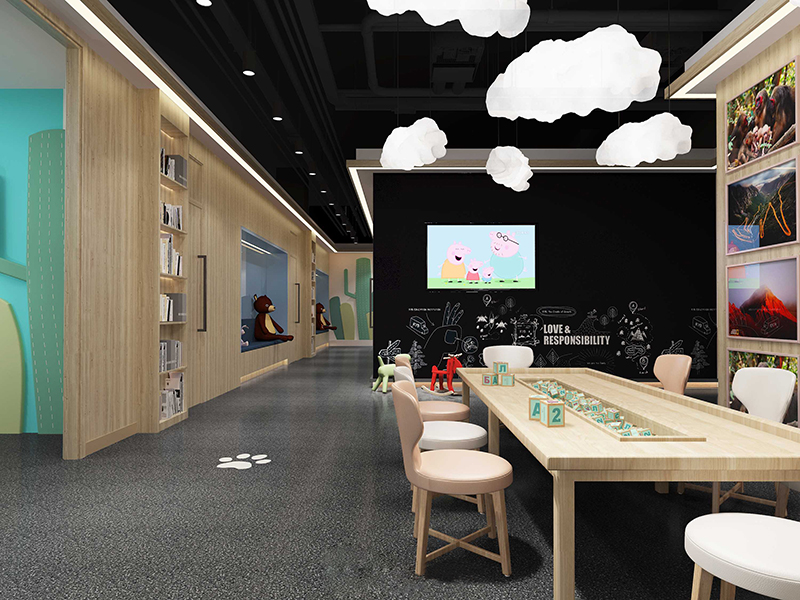 杭州優(yōu)奕龍?jiān)缃膛嘤?xùn)機(jī)構(gòu)裝修設(shè)計(jì)案例