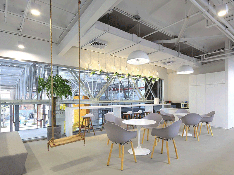 桐廬天健網(wǎng)絡(luò)科技現(xiàn)代簡(jiǎn)約辦公室裝修設(shè)計(jì)案例