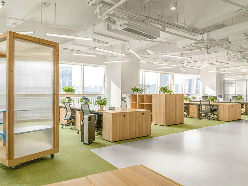 杭州美奇爾辦公室裝修設(shè)計(jì)案例